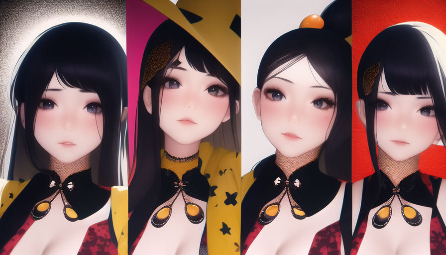 [论发型对气质的影响]AI绘画-ai绘画关键词-ai绘画描述词-数画